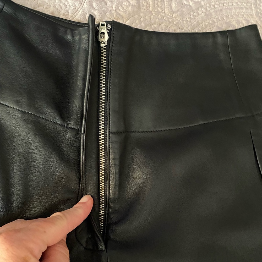 THE SEI lambskin trousers, NWOT, Sz. 2 - Picture 6 of 9